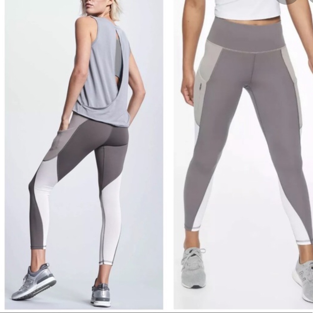 Athleta Color-block Up for Anything 7/8 Legging